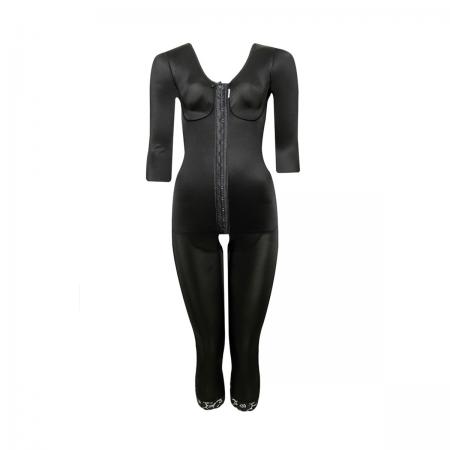 Half-leg Body Compression Garment With Sleeves And Bra. Small Cod. 2021 Exc